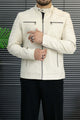Men's Biker Style Imported Leather Jacket