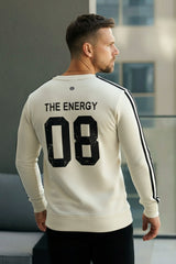 Turbo 3 Stripes Mock Neck Men's Sweatshirt