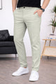 Regular & Tailored Formal Slim Fit Cotton Pant