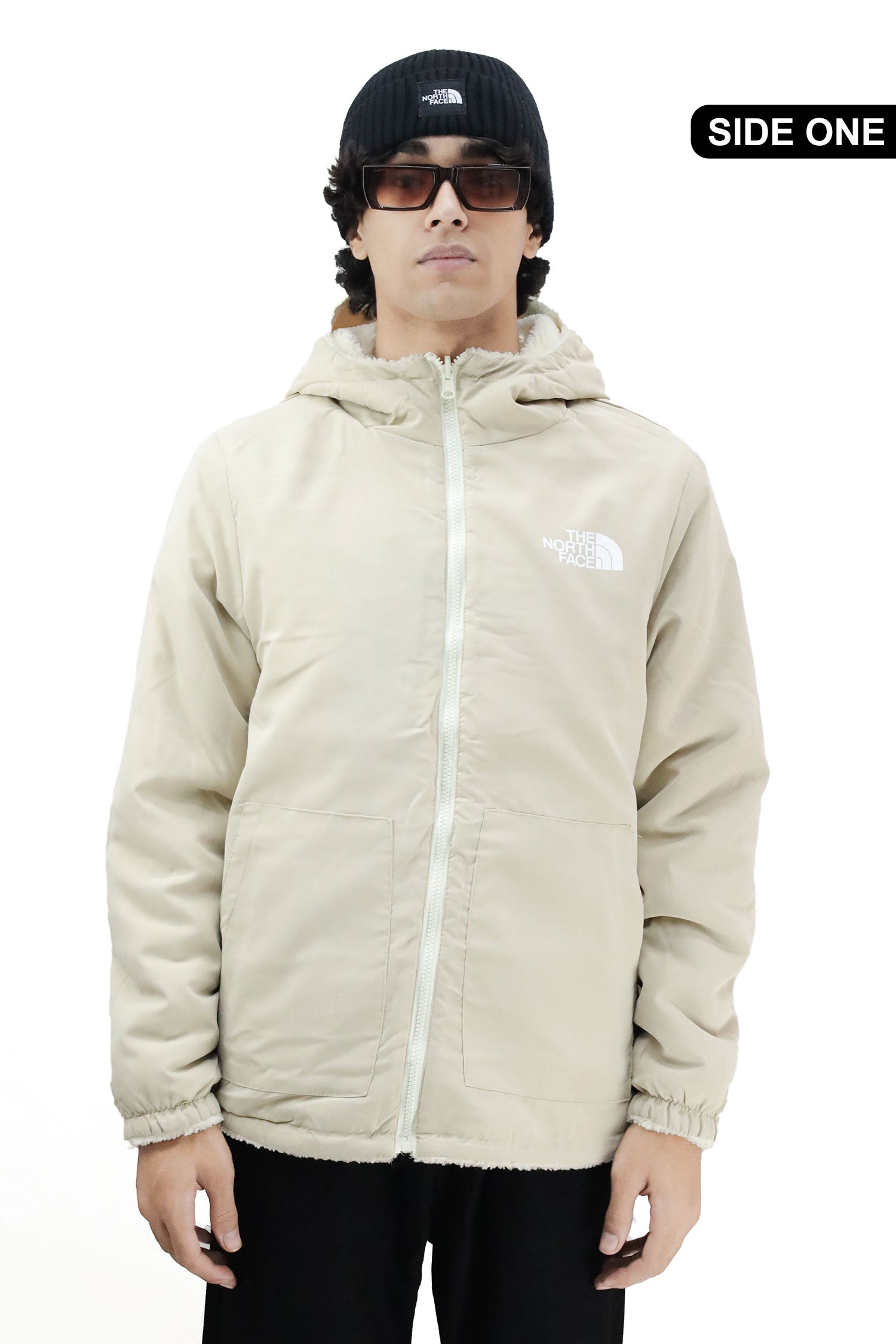 The Nrth Fce Sherpa Double Sided Imported Puffer Jacket