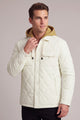 Men's Casual Quilted Detachable Hood Imported Puffer Jacket