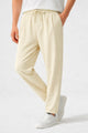 Turbo ProForm Waffle Texture Slim Fit Trouser In Off White