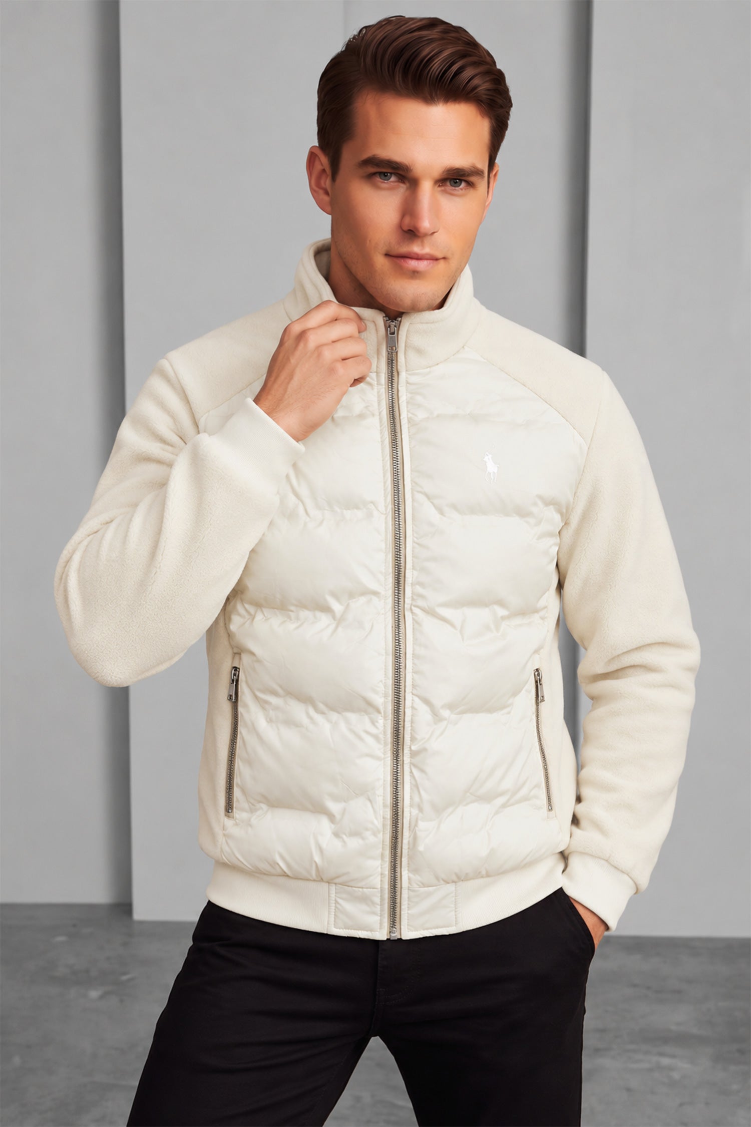 Plo Rph Luren Hybrid Casual Imported Puffer Jacket