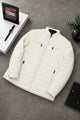 Men's synthetic insulation Imported Pu Puffer Jacket