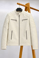 Men's Biker Style Imported Leather Jacket