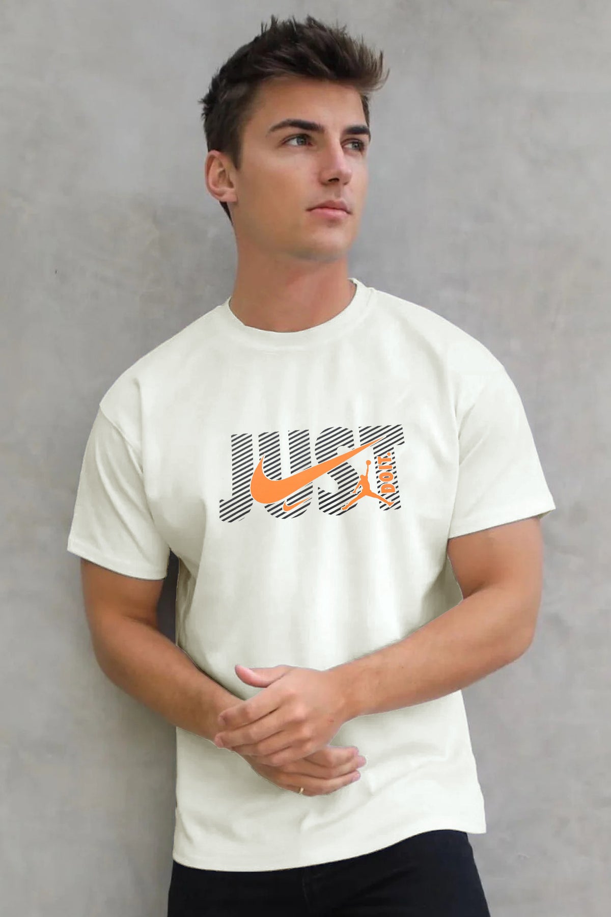 Nke x Jrdn Signature Badge Crew Neck Tee