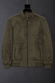 Turbo x Polo Pony Mock-Neck Zipper Imported Men's Big Size Wool Jacket