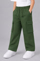 Turbo Baggy Fit Cargo Jeans For Boys