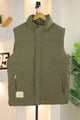 Lining Style Imported Men's Gilet In Olive Green