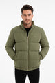 Turbo Lining Pattern Style Men's Imported Puffer Jacket