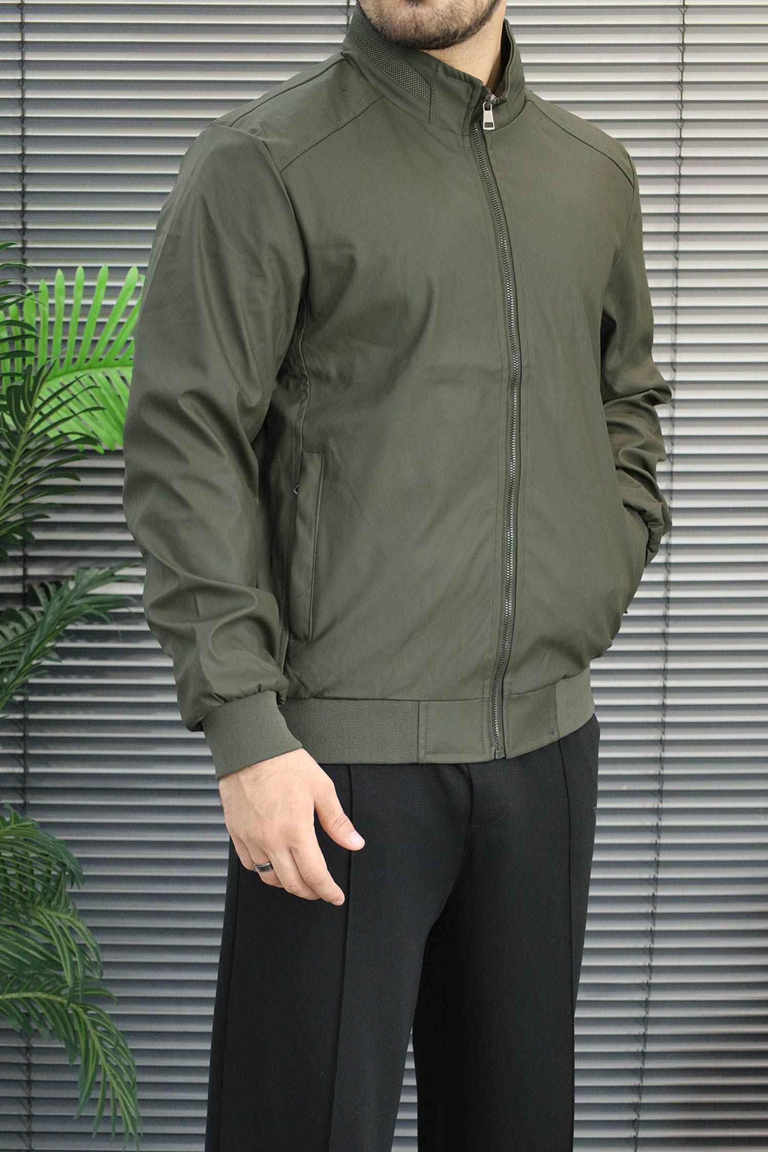 Turbo Transitional Fall Imported Leather Jacket
