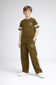 Turbo Urban Flex Younger Kids Tracksuit In Olive Green