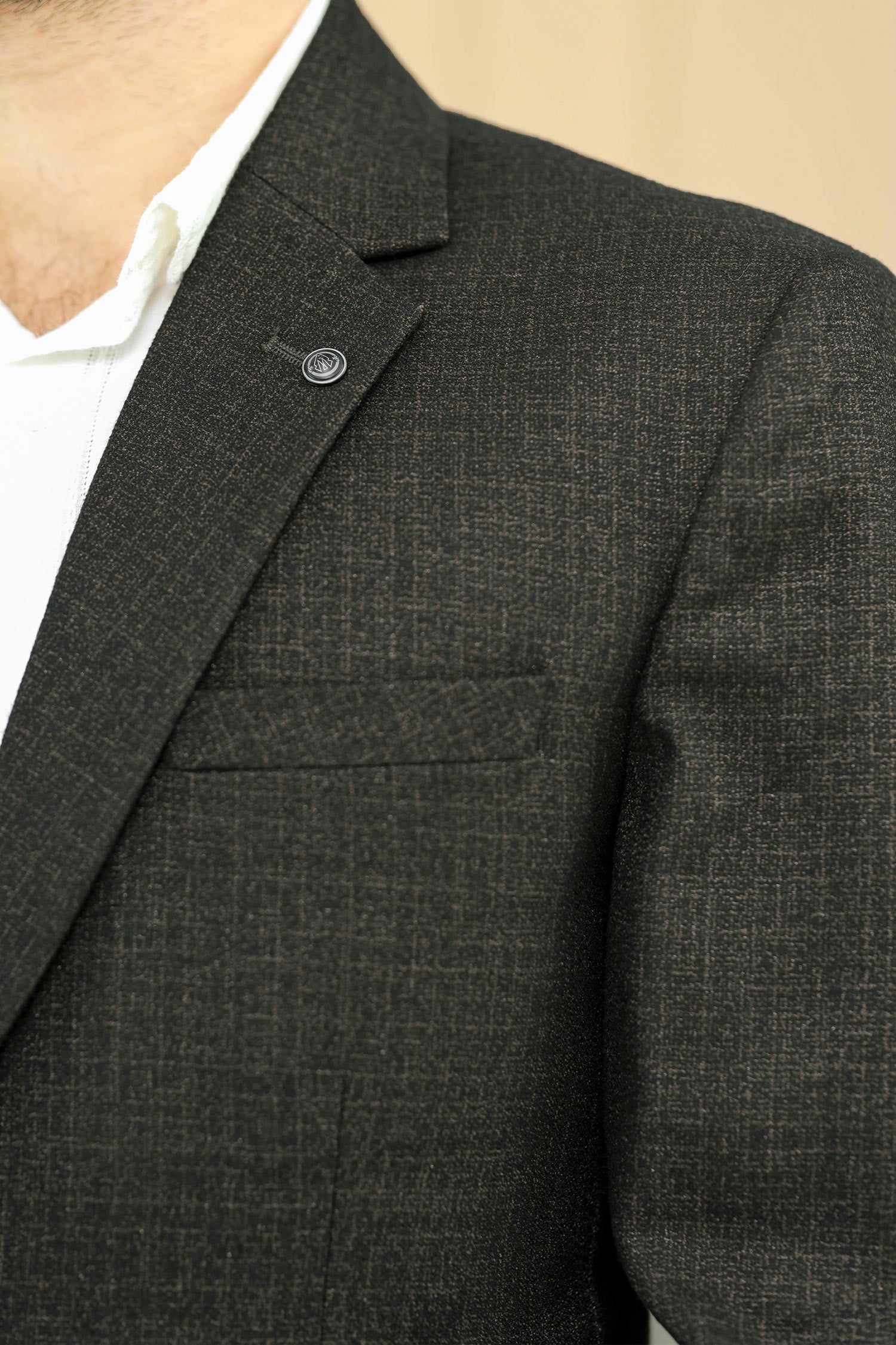 Classic Rich Chestnut Aura Mens Casual Blazer