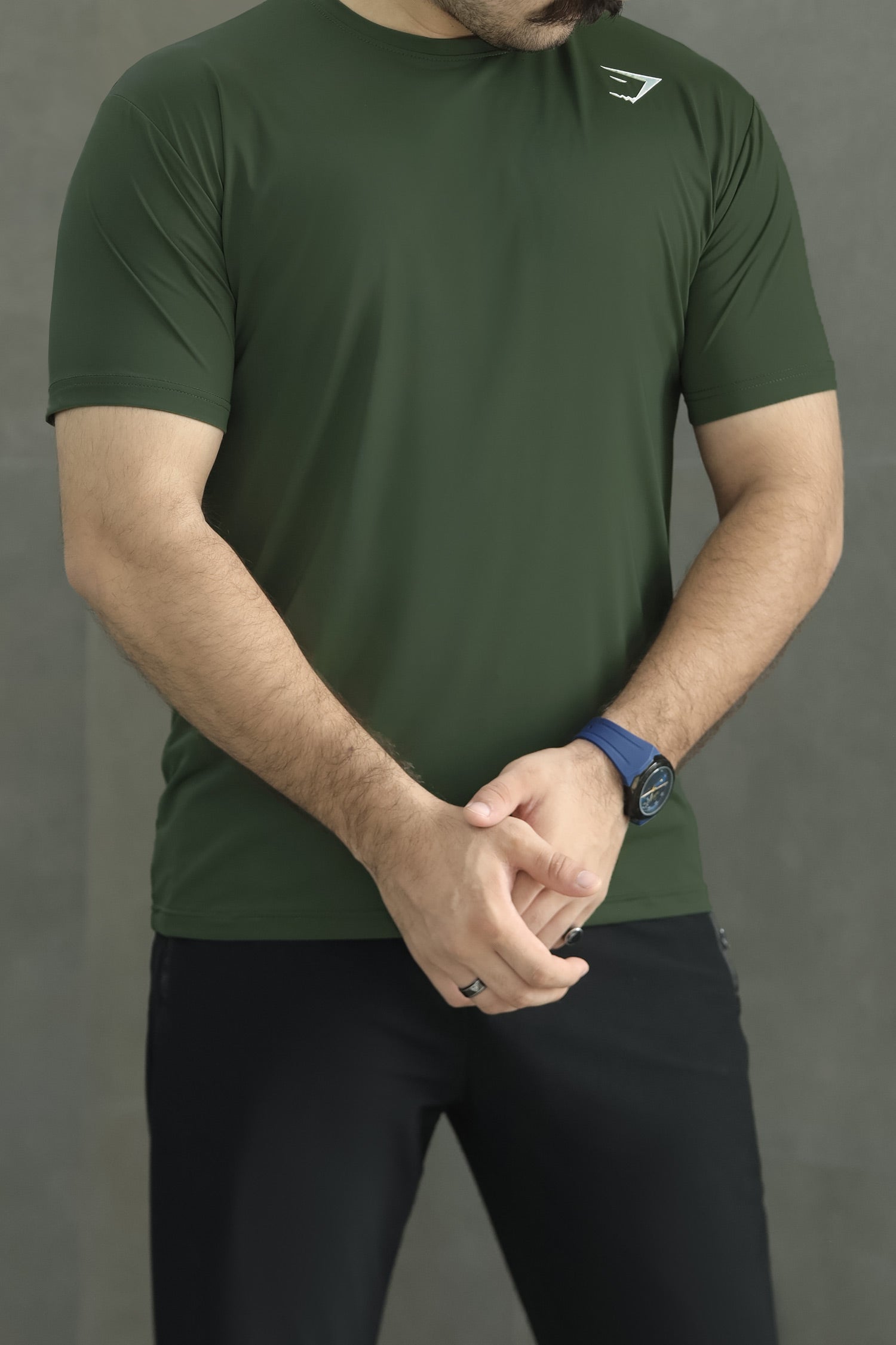 Gym Shrk Strength Arrival Dry-Fit Tee