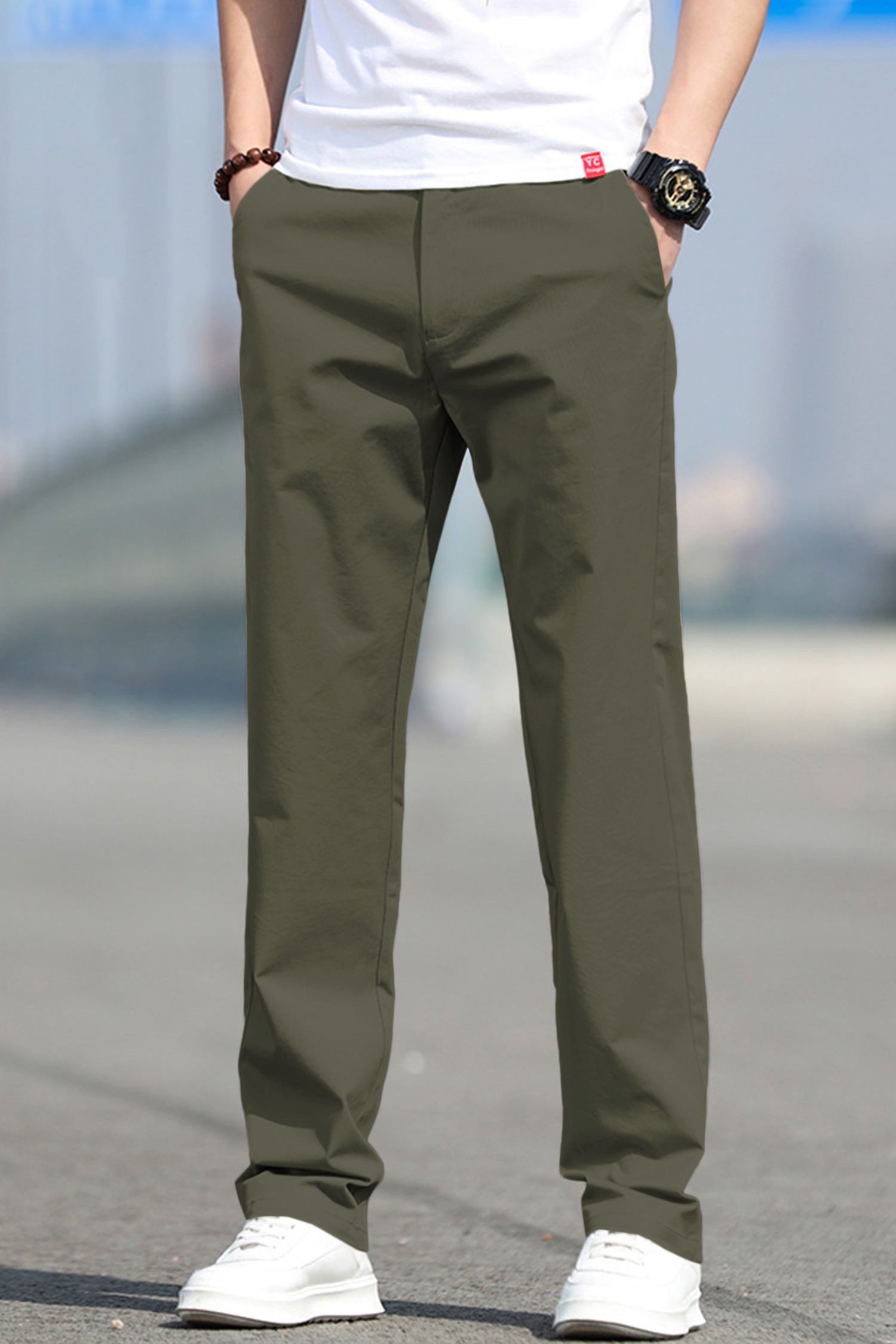 Turbo Axis Intelli-Drape Refined Fit Twil Cotton Pent