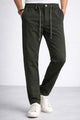 Men's Adjustable Drawstring  Slim-Fit Trouser