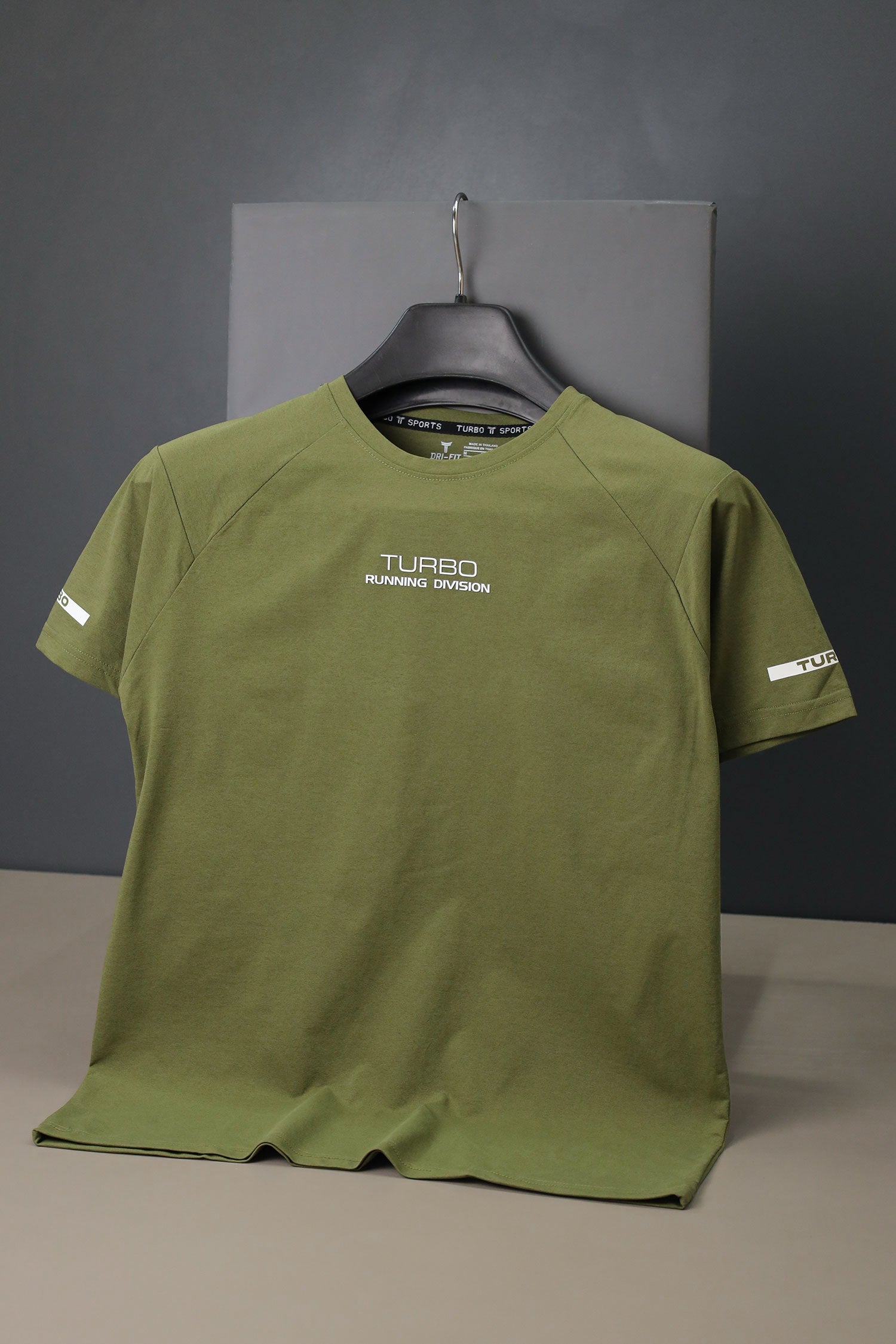 Turbo 'Running Division' Raglan Sleeve Dry-Fit Tee