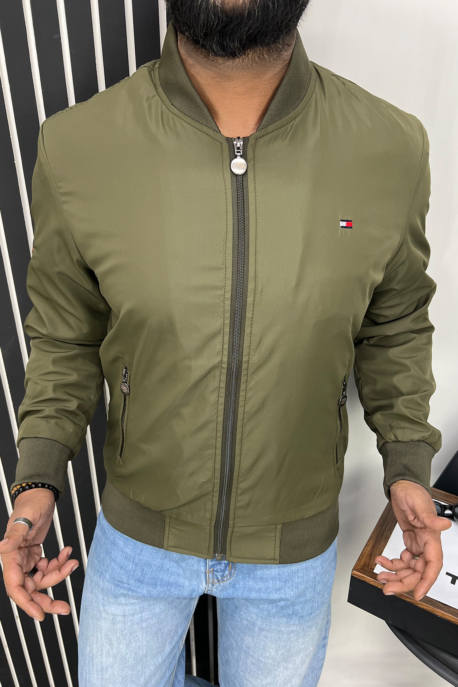 Tmy Hlfgr Men's Imported Light Weight Jacket