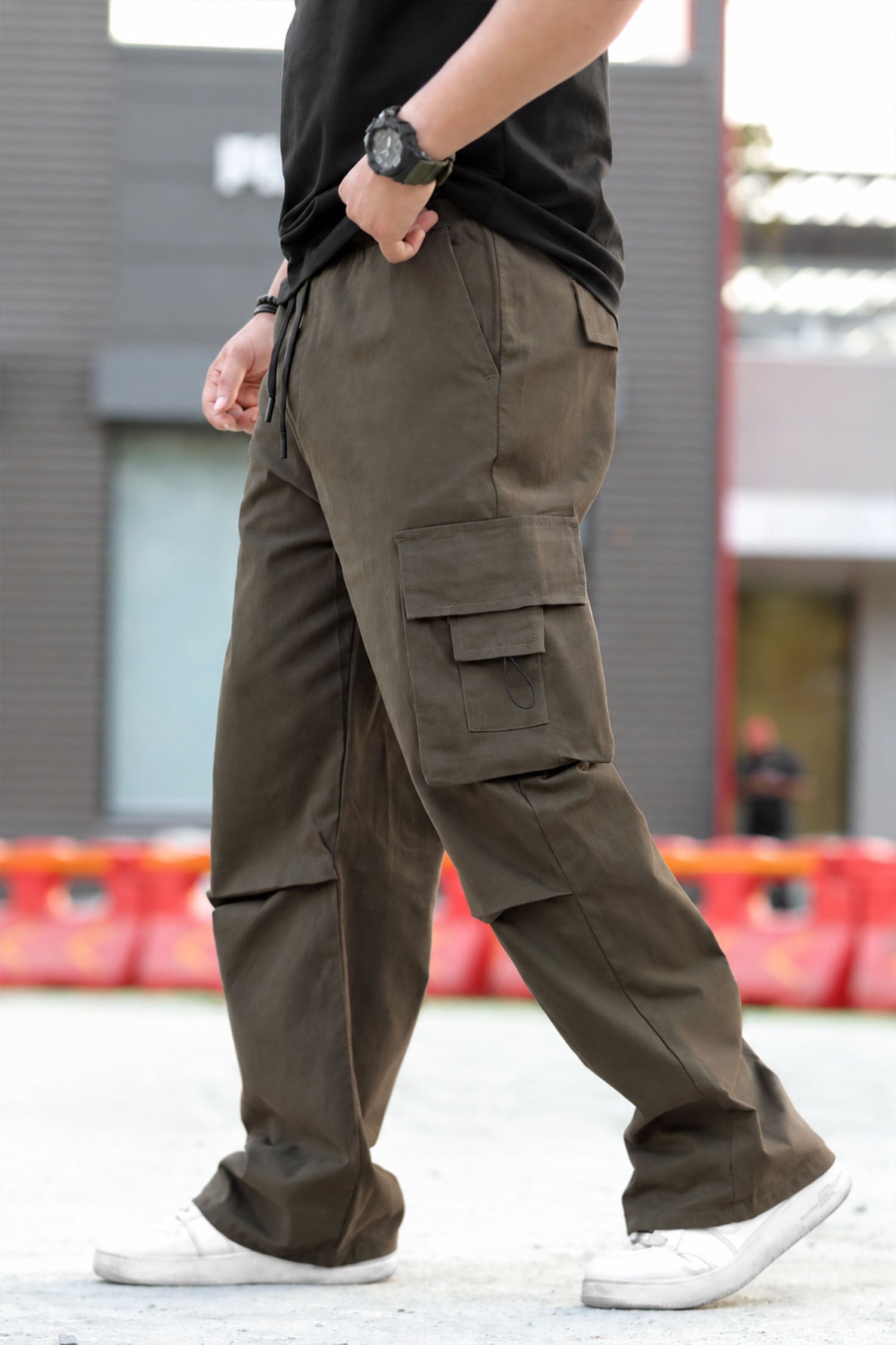 Men's Classic Casual Baggy Cargo Trouser