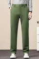 Turbo Axis Intelli-Drape Refined Fit Twil Cotton Pent In Olive Green