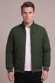Polo R//L Quilted Diamond Cut Imported Parachute Puffer Jacket In Olive
