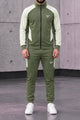 Rebok Tech-Fit Wind Breaker Men's Co-Ord Set In Olive