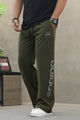 Adds Essentials Big Linear Loose Bottom Trouser In Olive