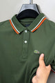Lcste Casual Vogue Men's Polo Shirt In Olive