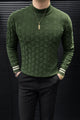 Turbo Self-Design Textured Imported Round Neck Men's Sweater