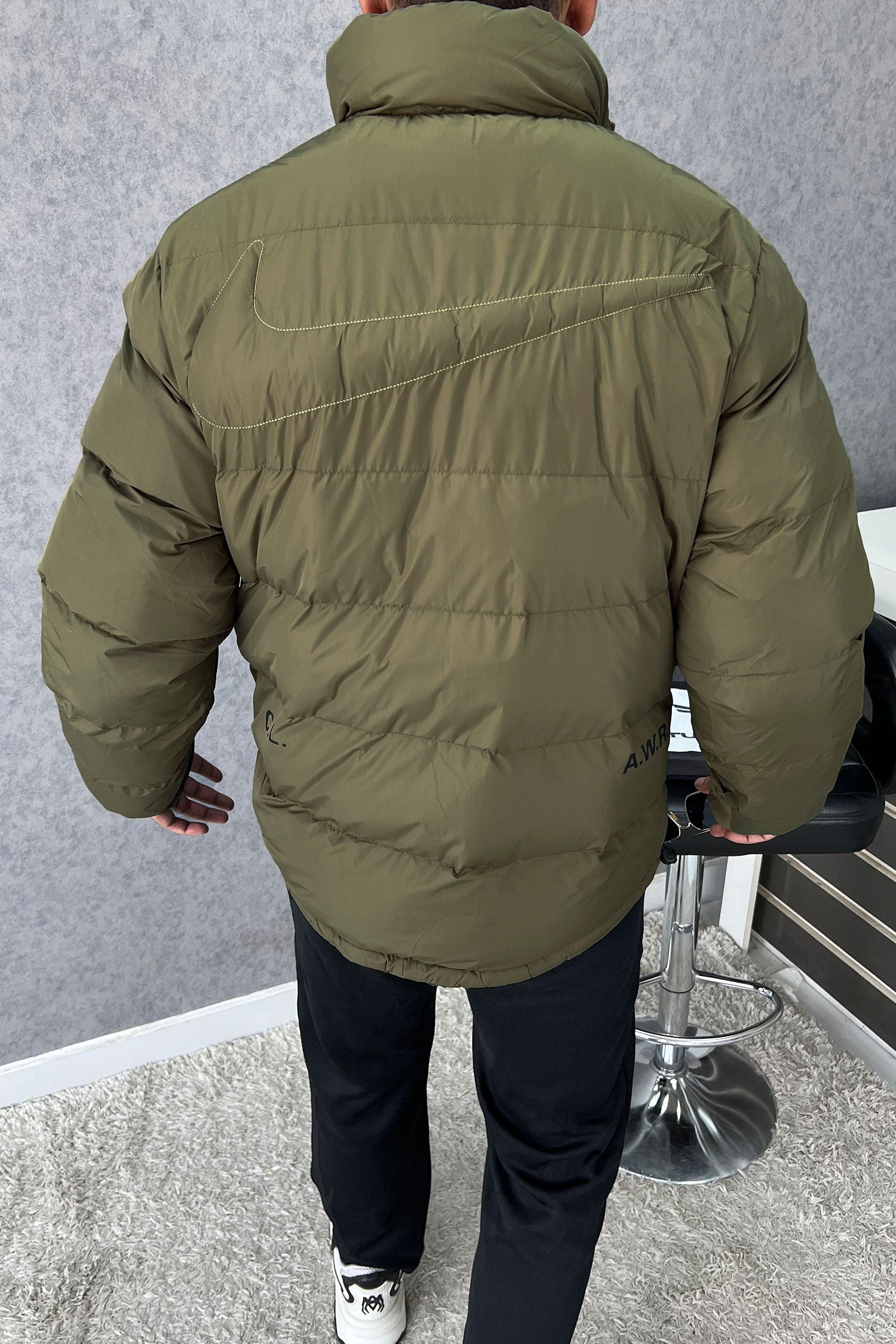 Nke Icon Inside Sherpa Double Sided Imported Puffer Jacket