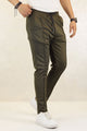Turbo Fashion Smart Slim Fit Trouser In Olive