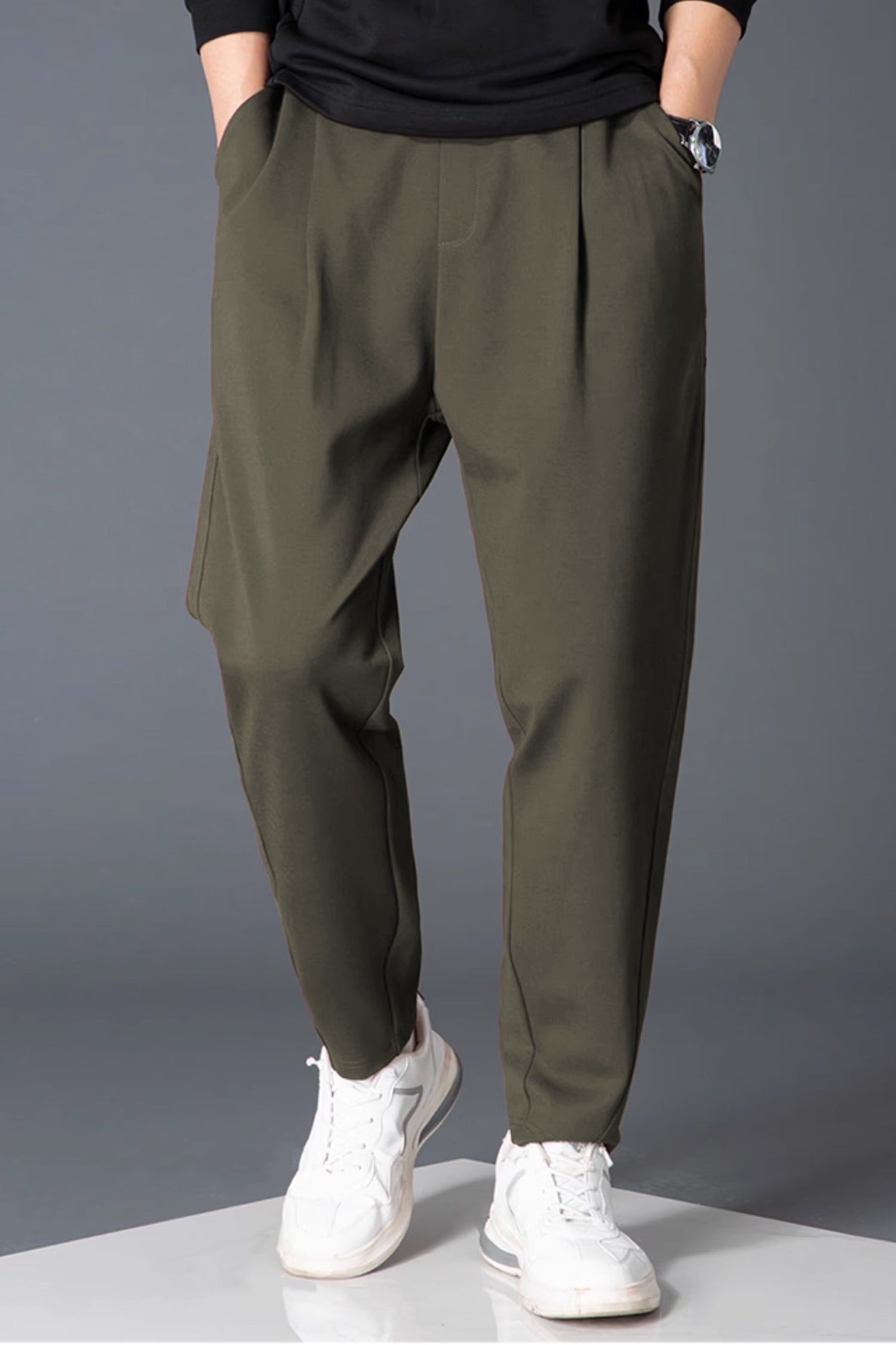 Relaxed Straight Baggy Loose Bottom Trouser