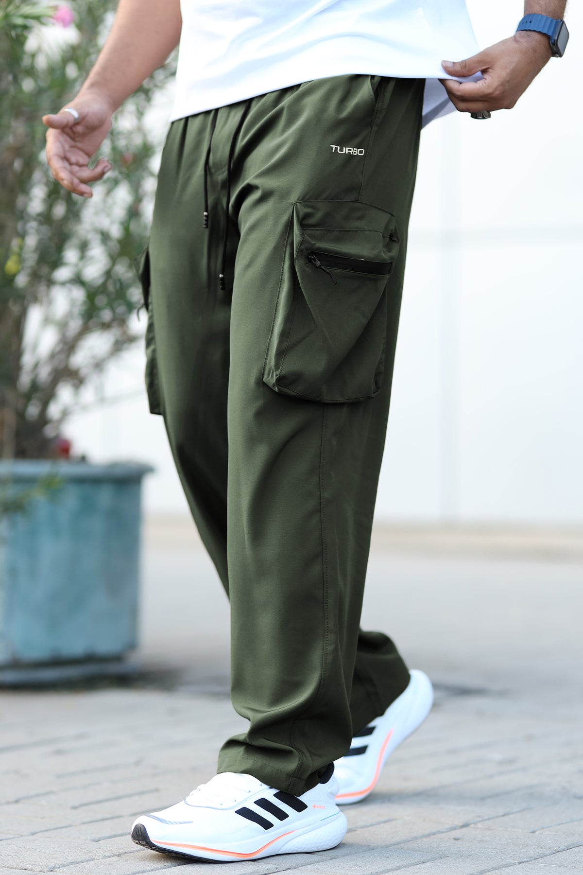 Turbo Loose Box Pockets Imported Cargo Trouser