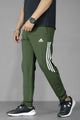 Adds Micro-Tech Half Stripes Men's Slim-Fit Trouser