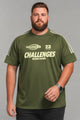 Athletic Inspired Round Neck Big & Tall T-shirt