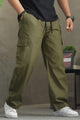 Men's Street Style 6 Multiple-Pockets Cargo Trouser