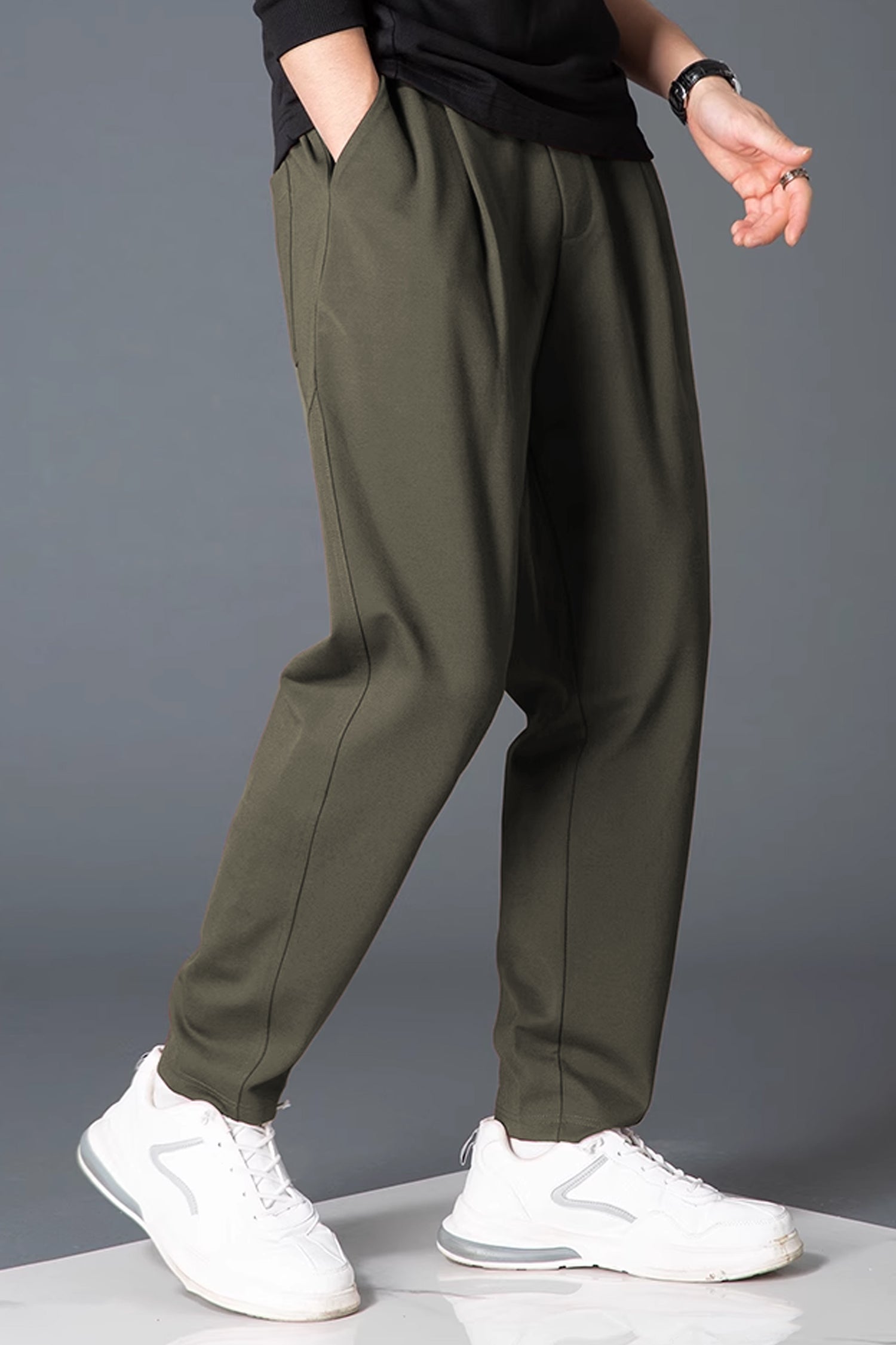 Relaxed Straight Baggy Loose Bottom Trouser