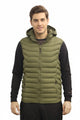 Hollow Padded Imported Men's Gilet In Olive