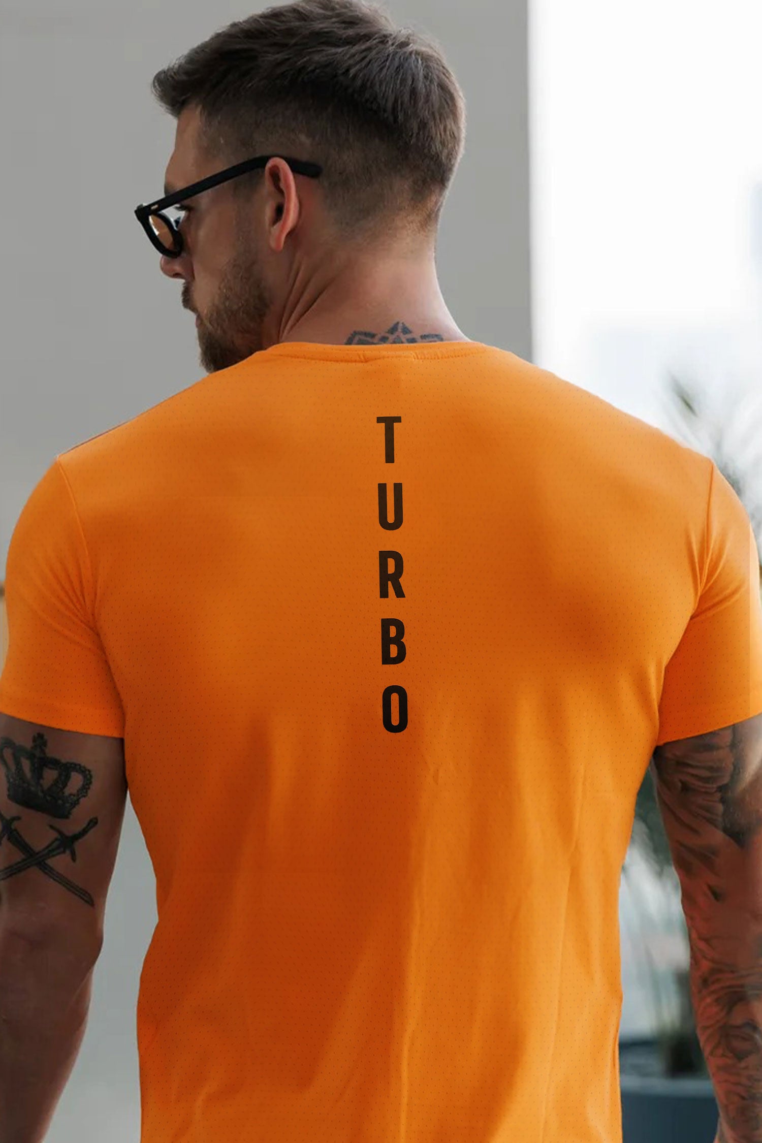 Turbo 'Aero-Flow' Perforated Running Dry-Fit Tee