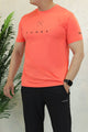 Turbo Scan Energy Breathable Mesh Dry-Fit Tee In Orange