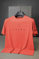 Turbo Scan Energy Breathable Mesh Dry-Fit Tee In Orange