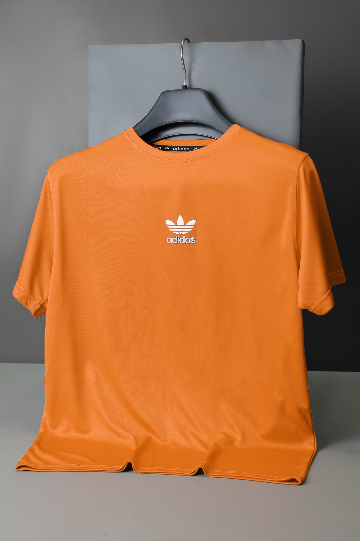 Adds Printed Logo Training Dry-Fit Tee In Orange