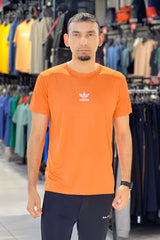 Adds Printed Logo Training Dry-Fit Tee In Orange