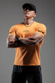 Turbo 'Running Division' Raglan Sleeve Dry-Fit Tee In Light Orange