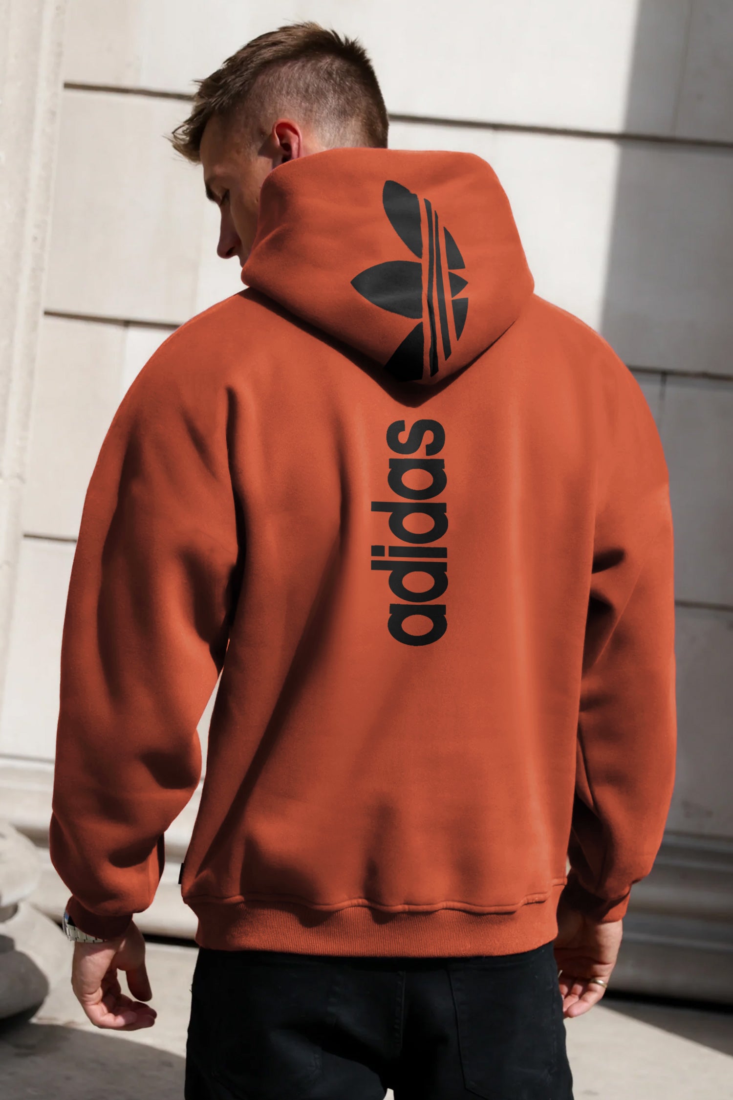Adds Signature Printed Typography Hoodie