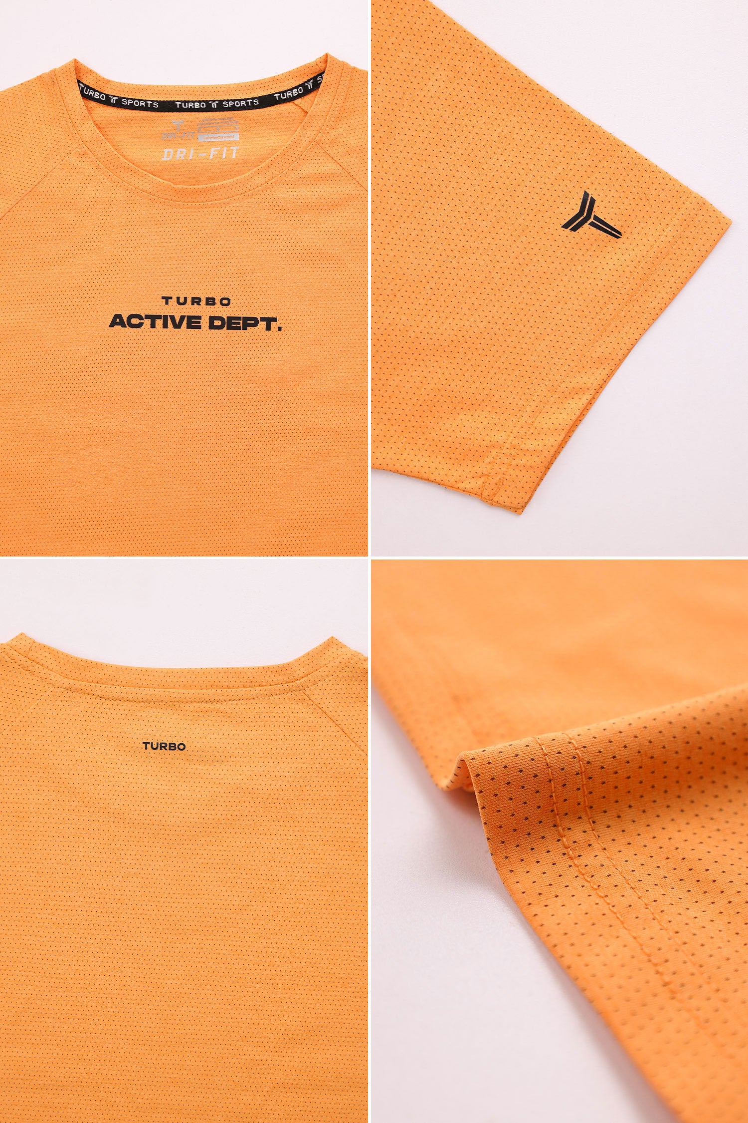 Turbo 'The Active Dept.' Performance Dry-Fit Tee
