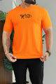 Turbo 'Action-Ready' Graphic Mesh Dry-Fit Tee In Orange