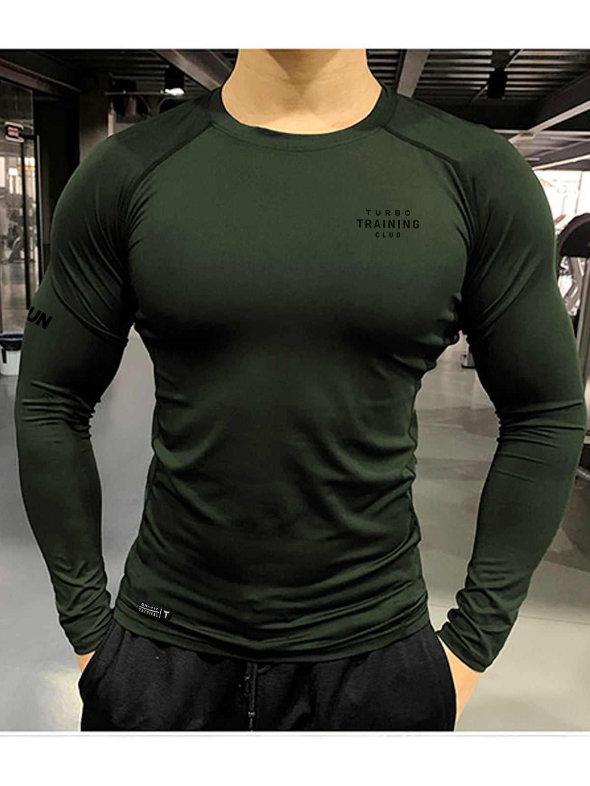 Turbo Training Club Activewear Full Sleeve Shirt