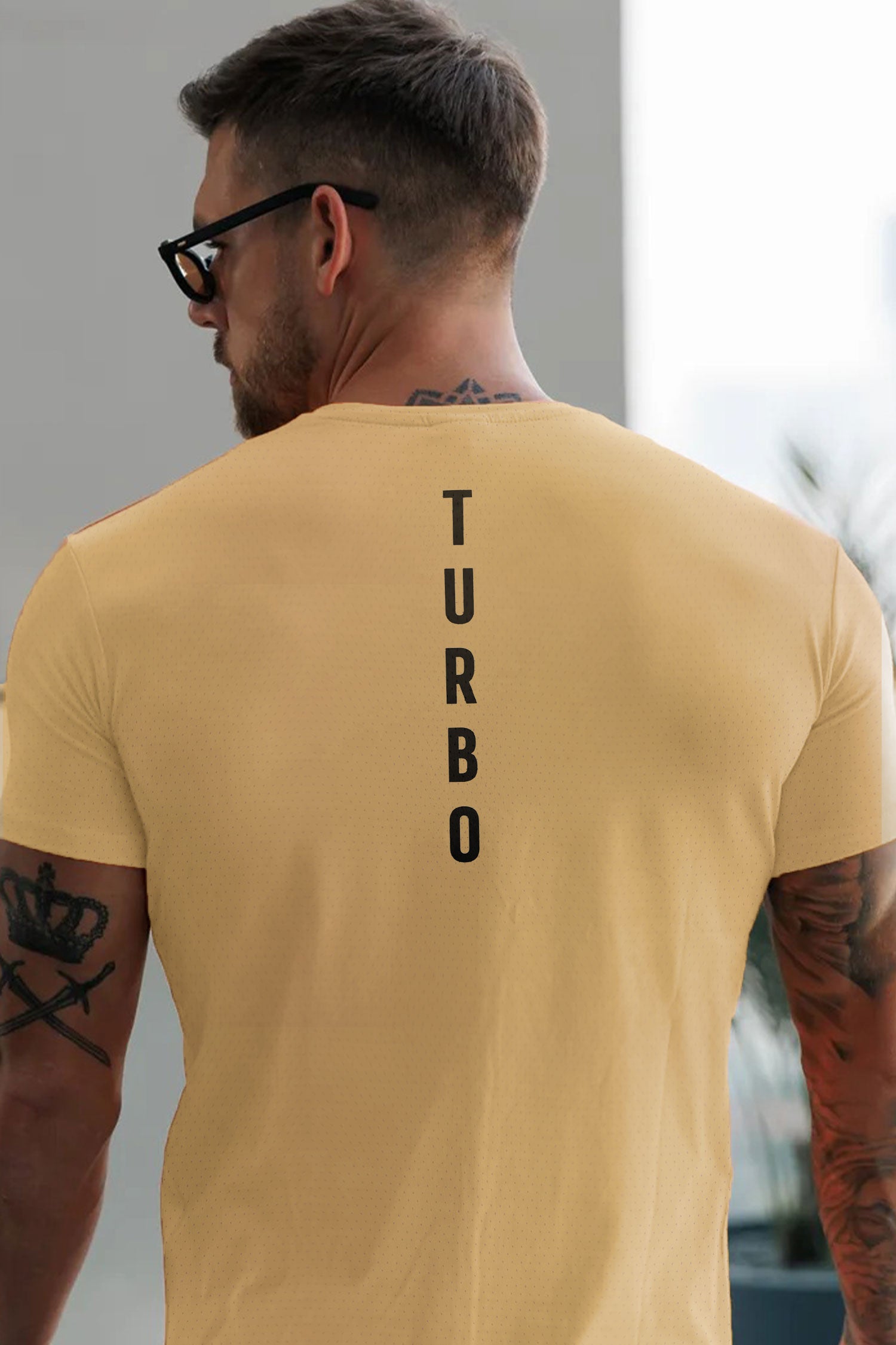 Turbo 'Aero-Flow' Perforated Running Dry-Fit Tee