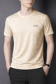 Mens Reliable Fit Round Neck T-shirt In Peach